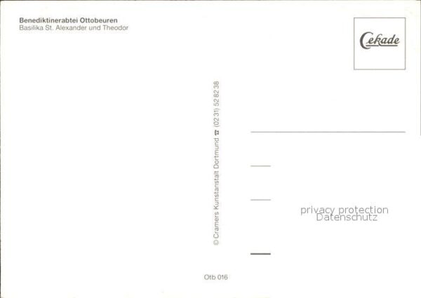 Ottobeuren Basilika Sankt Alexander Theodor – Bild 2