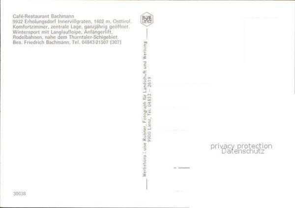Innervillgraten Cafe Restaurant Bachmann – Bild 2