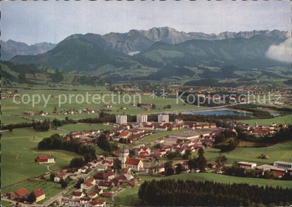 Blaichach Allgaeu Ostrachtaler Hochgebirge Daumengruppe