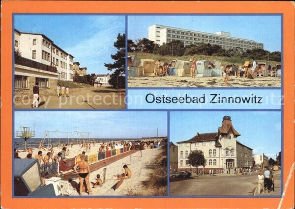 Zinnowitz Ostseebad Ferienheim IG Wismut Gertrud Roter Okto