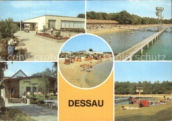 Dessau-Rosslau Waldbad Freundschaft Strandbad Adria HO