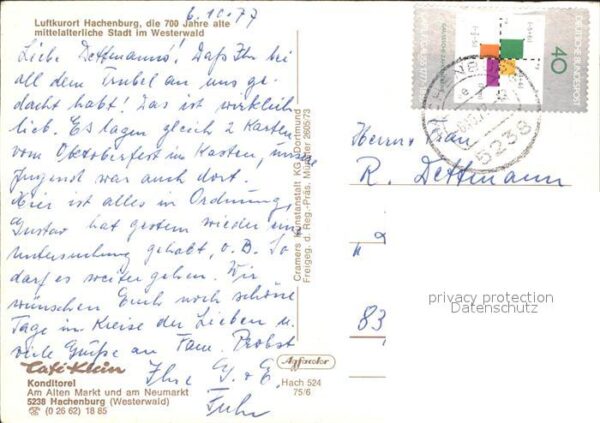 Hachenburg Westerwald Luftkurort Luftbild – Bild 2