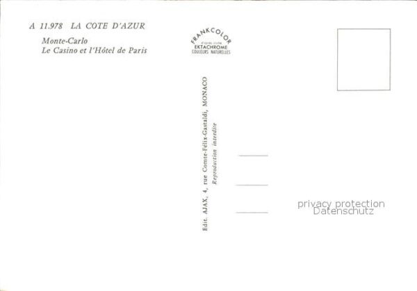 Monte-Carlo Casino Hotel de Paris – Bild 2