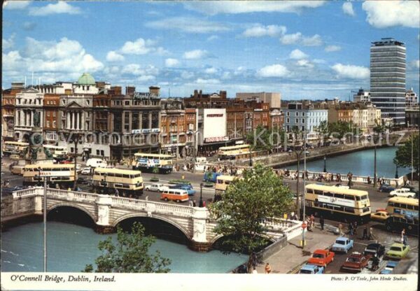 Dublin Ireland O Connell Bridge