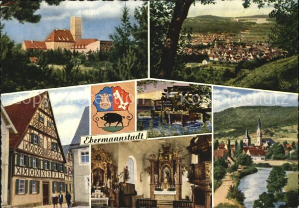 Ebermannstadt Kirche Ortsansichten