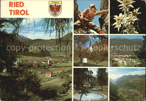 Ried Oberinntal Tirol Edelweiß Bergsteiger Ansichten