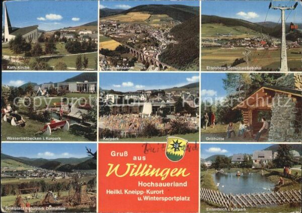 Willingen Sauerland Katholische Kirche Ettelsberg Seilschwe