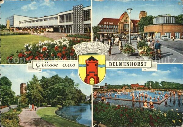 Delmenhorst Schwimmbad Marktplatz Ortsansichten