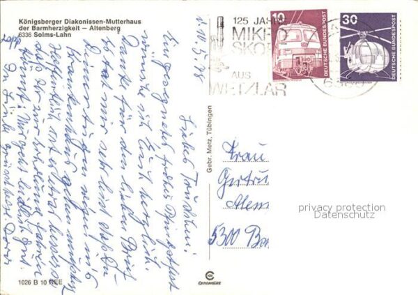 Solms Lahn Königsberger Diakonissen Mutterhaus der – Bild 2