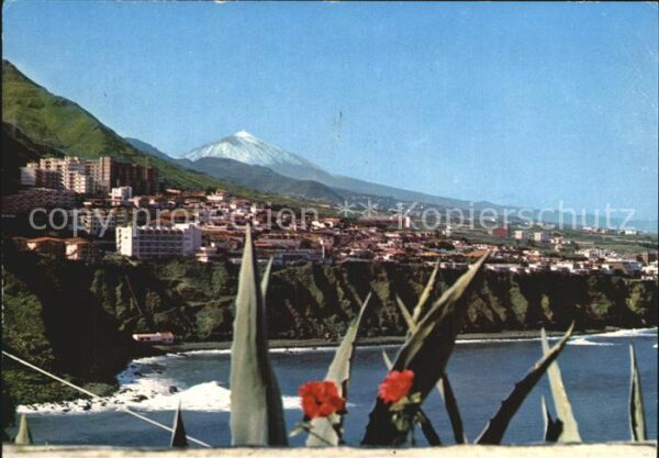Teneriffa El Teide Blick von Bajamer