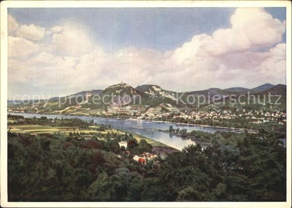 Siebengebirge Blick auf Rhein