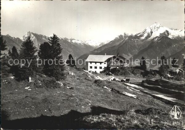 Gschoesswandhuette Zillertal Penkenbahn Bergstation Brandbergkolm Ah