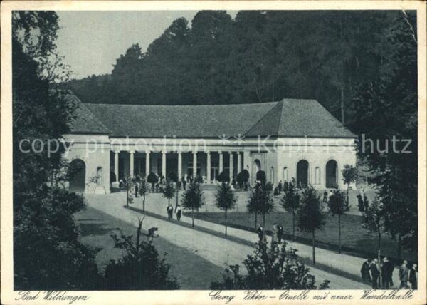 Bad Wildungen Georg Viktor Quelle Wandelhalle