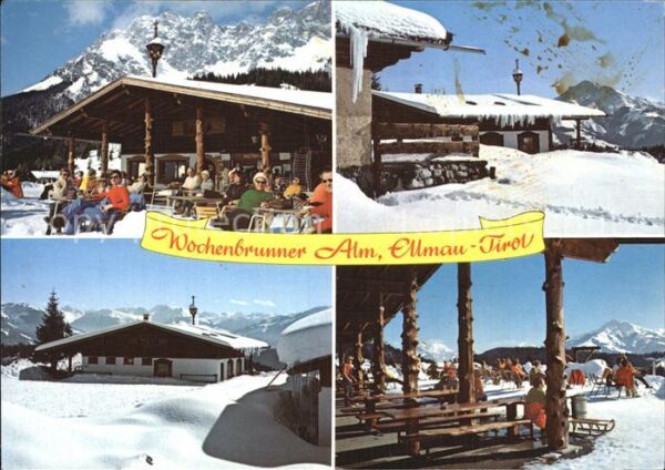 Ellmau Tirol Wochenbrunner Alm