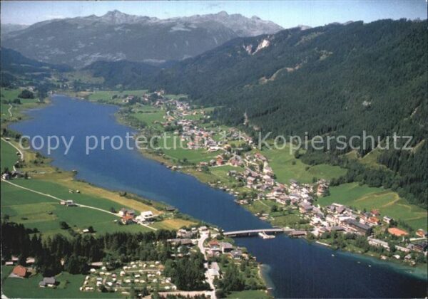 Weissensee Kaernten Seehöhe