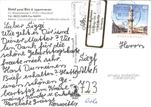 Oberstdorf Hotel garni Rex – Bild 2