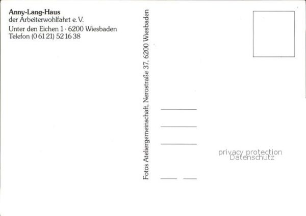 Wiesbaden Anny Lang Haus AWO – Bild 2