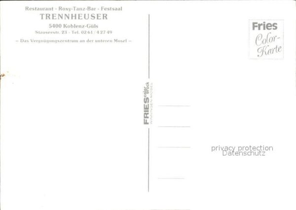 Guels Koblenz Restaurant Roxy Tanzar Trennheuser – Bild 2