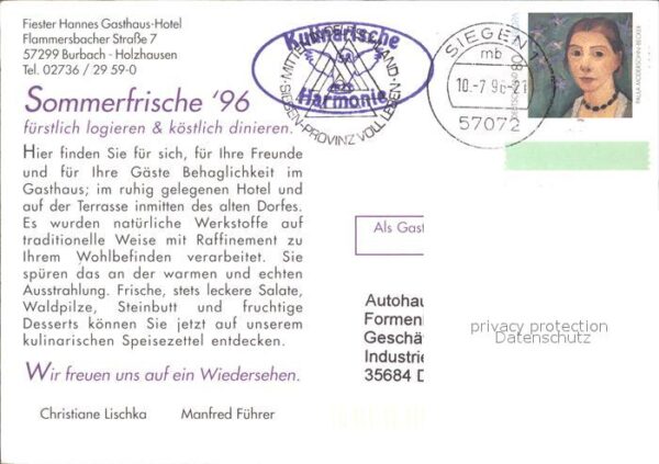 Holzhausen Burbach Fiester Hannes Gasthaus Hotel – Bild 2