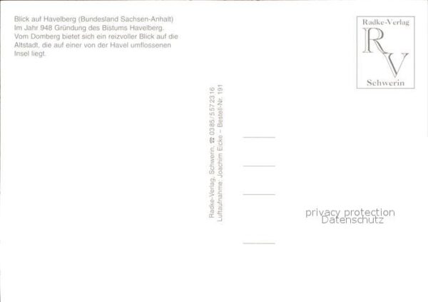 Havelberg Panorama – Bild 2
