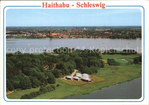 Schleswig Holstein Haithabu Wikindersiedlung Schlei