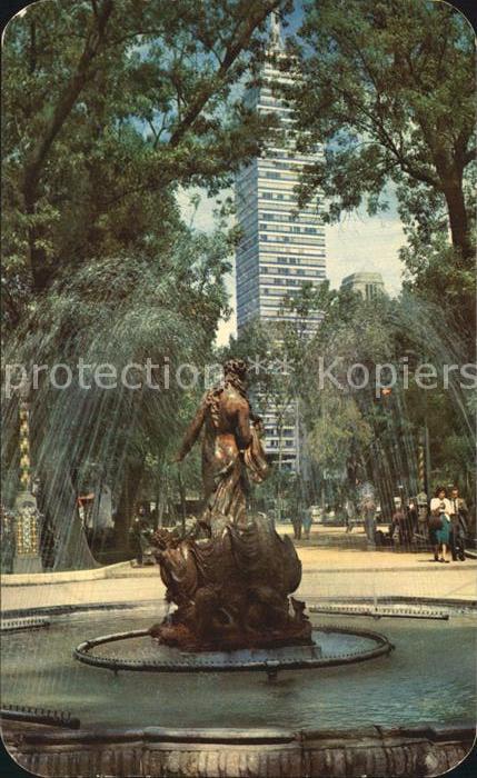 Mexico City Fuente en la Alameda Central