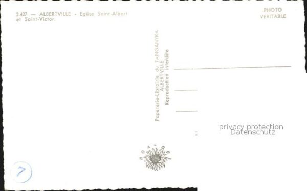 Albertville Kongo Eglise Saint-Albert Saint-Victor – Bild 2