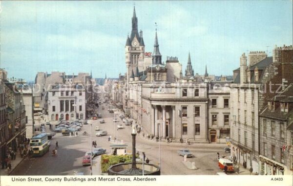 Aberdeen City Union Street County Buildings and Merca