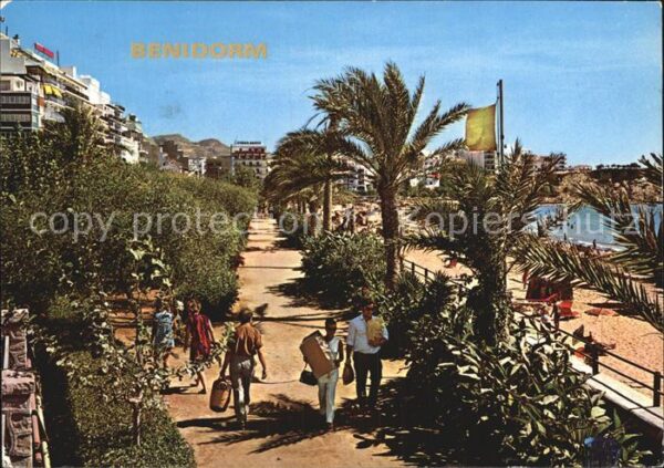 Benidorm Strandpromenade