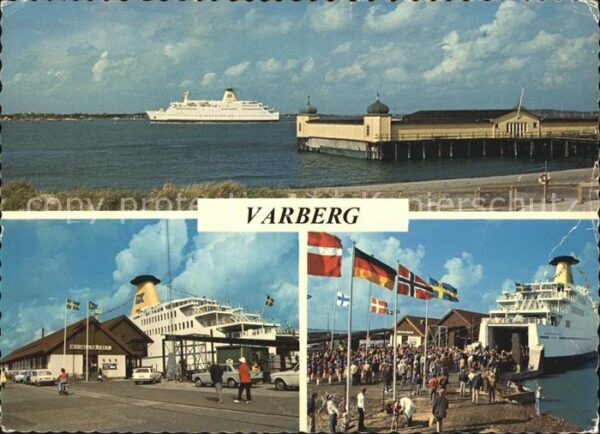 Varberg Grena hafen Seebrücke Fähre