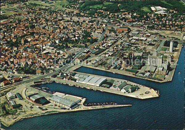 Aabenraa Apenrade Fliegeraufnahme