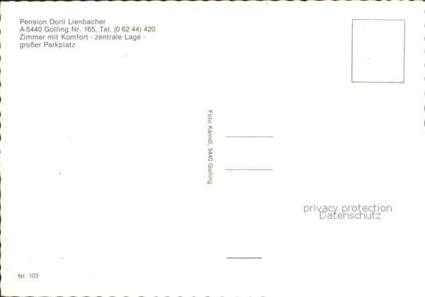 Golling Salzach Pension Dorli Lienbacher – Bild 2