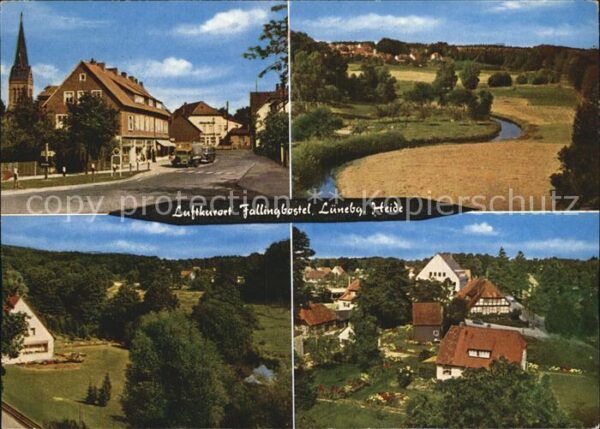 Fallingbostel Lüneburger Heide Blick von der Wassermü
