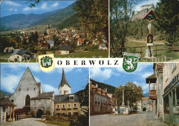 Oberwoelz Stadt Ortspartien