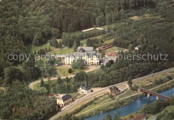 Weilerbach Luxemburg Fliegeraufnahme Maison de cure