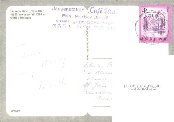 Holzgau Jausenstation Cafe Uta – Bild 2