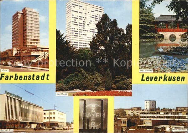Leverkusen Kölner Strasse Bayer Hochhaus
