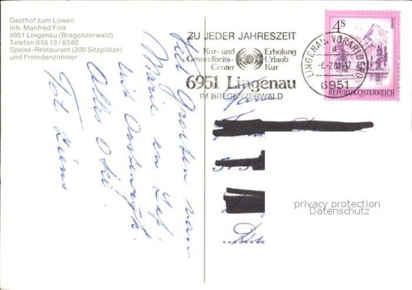 Lingenau Vorarlberg Gasthof zum Löwen – Bild 2