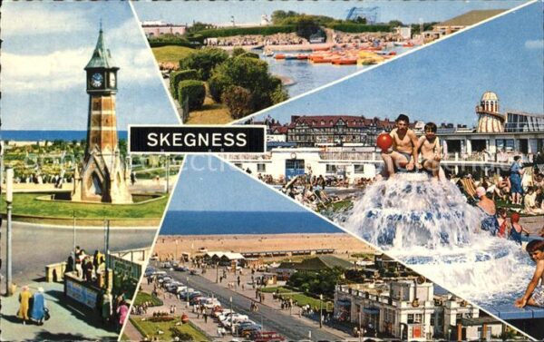 Skegness Clock Tower Boating Lake Brand Parade G