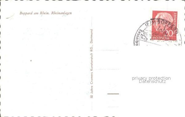 Boppard Rhein Rheinanlagen Kirche – Bild 2