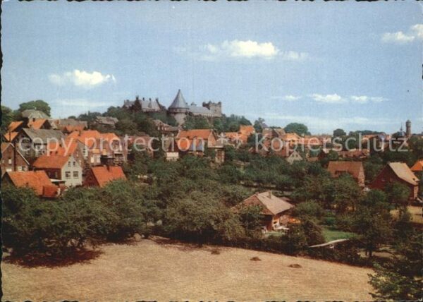 Bad Bentheim Stadtblick Schloss