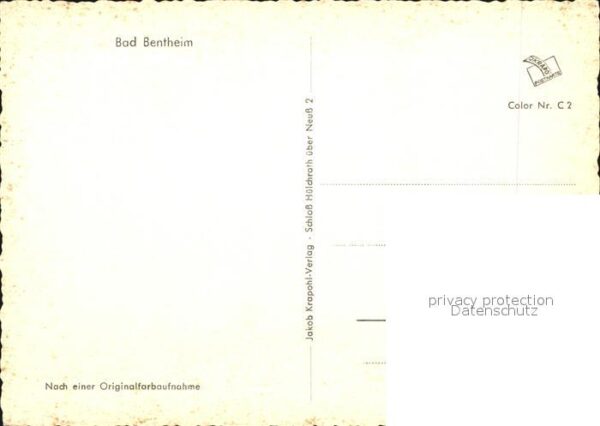 Bad Bentheim Stadtblick Schloss – Bild 2