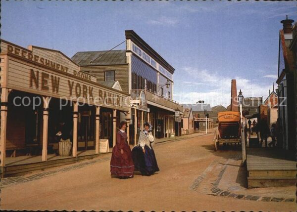 Ballarat Main Street looking to the Soho Foundry