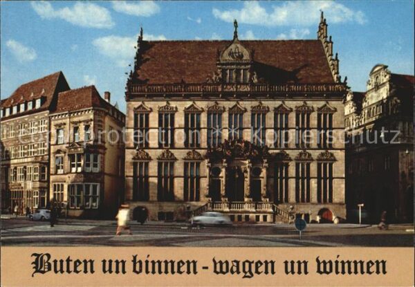 Bremen Der Schütting Haus der Bremer Kaufmanns