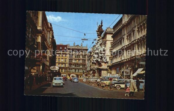 Wien Graben mit Pestsäule