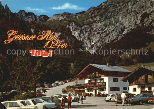 Wilder Kaiser Unterkunftshaus Griesner Alm mit Strips