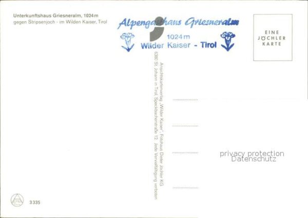 Wilder Kaiser Unterkunftshaus Griesner Alm mit Strips – Bild 2