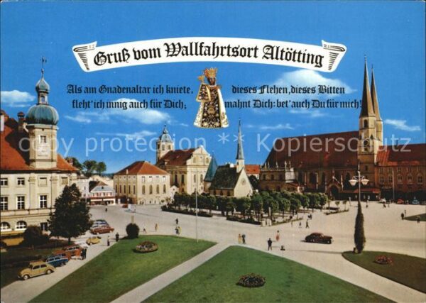 Altoetting Kapellplatz Kirchen