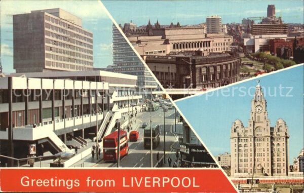 Liverpool St Johns Precinct Mersey Tunnel Entranc