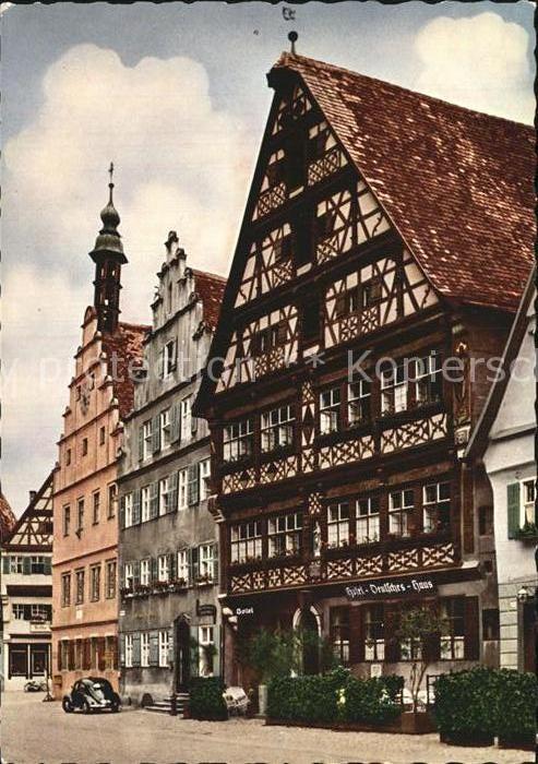 Dinkelsbuehl Deutsches Haus